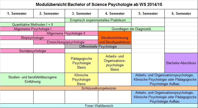 Psychologie studium inhalte